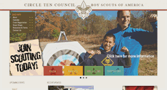 Desktop Screenshot of circleten.org